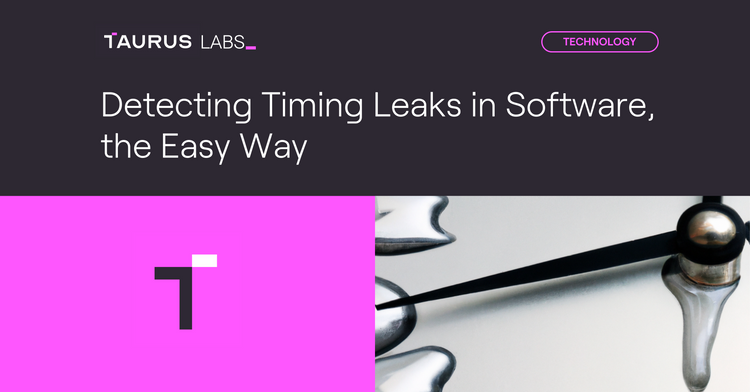 Detecting timing leaks in software, the easy way