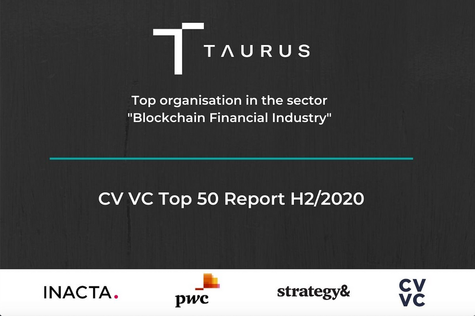 Taurus featured in the CV VC Top 50 Report